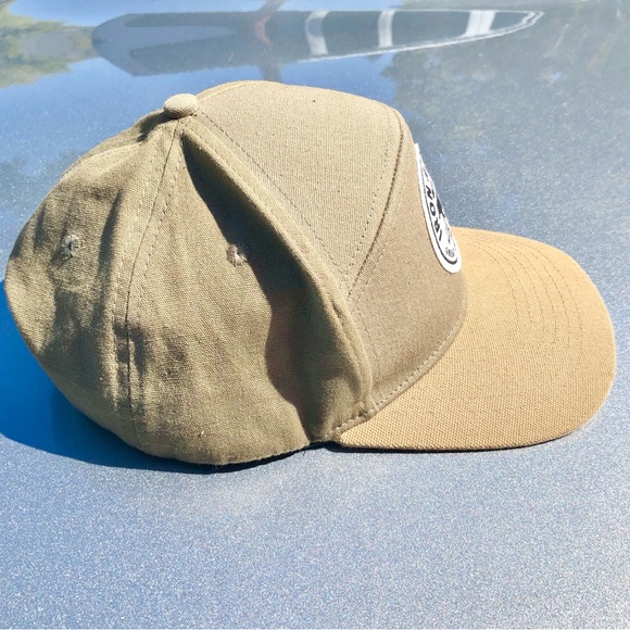 Iron & Resin 5 Panel Hat Strap Back Adjustable Adult OSFA - Picture 4 of 11